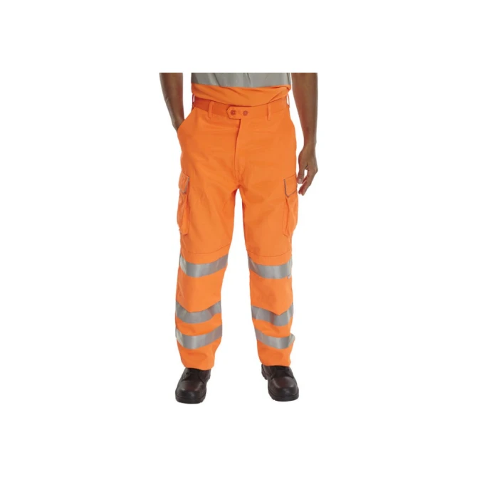 B SEEN Broek Cargo Oranje 46 B SEEN Broek Cargo Oranje 46