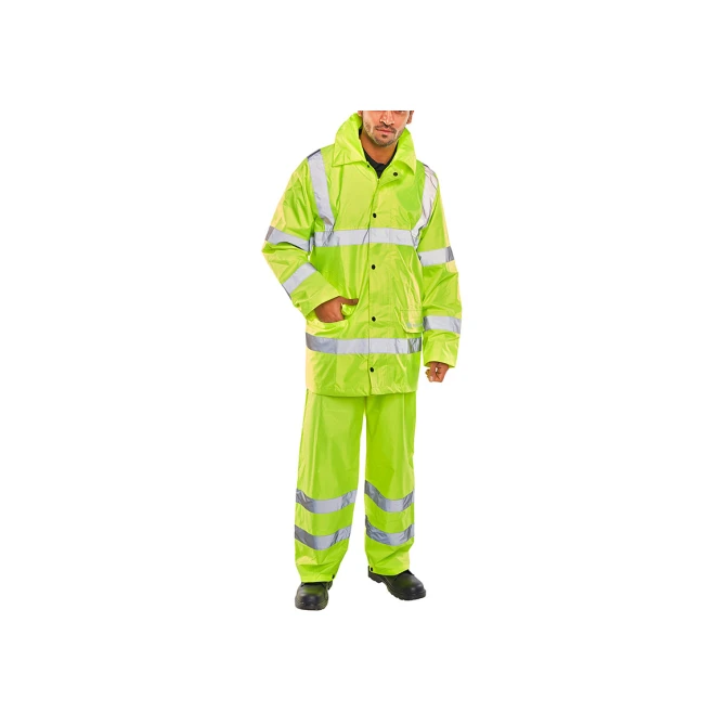 B SEEN Lichtgewicht EN471 Pak Reflecterend Maat 6XL Geel B SEEN Lichtgewicht EN471 Pak Reflecterend Maat 6XL Geel