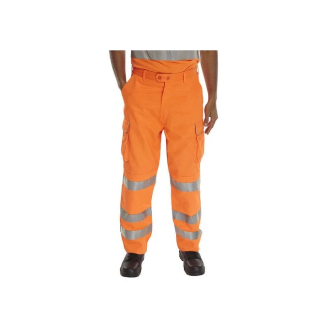 B SEEN Railspec GO/RT Broek oranje 40T B SEEN Railspec GO/RT Broek oranje 40T