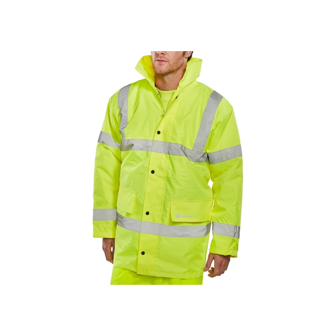 B SEEN Verkeersjas Reflecterend Maat XL Geel