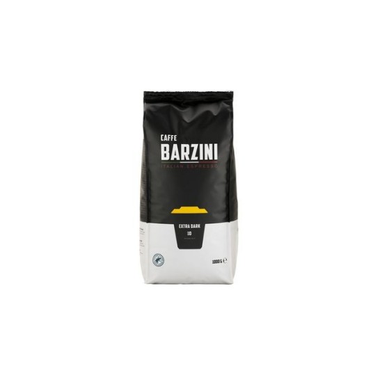 BARZINI Extra Dark Roast Espresso UTZ Koffiebonen 1 kg (doos 8 stuks)
