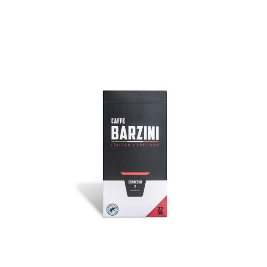 BARZINI Nespresso® Capsules ESPRESSO (pak 6 x 22 stuks)