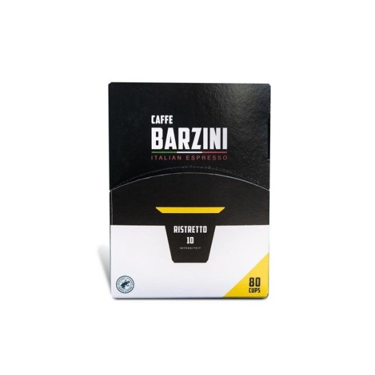 BARZINI Nespresso® Capsules RISTRETTO (pak 6 x 80 stuks)