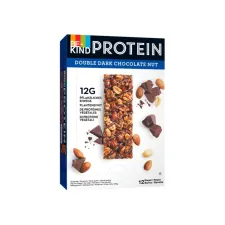 BE-KIND Chocolade Proteine Reep Double Dark Chocolate Nut (12 repen x 50 gram)
