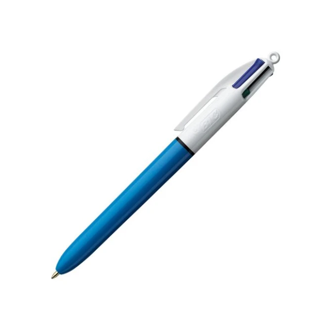 BIC® 4 Kleuren Balpen Medium Punt 1 mm Zwart Blauw Rood Groen BIC® 4 Kleuren Balpen Medium Punt 1 mm Zwart Blauw Rood Groen