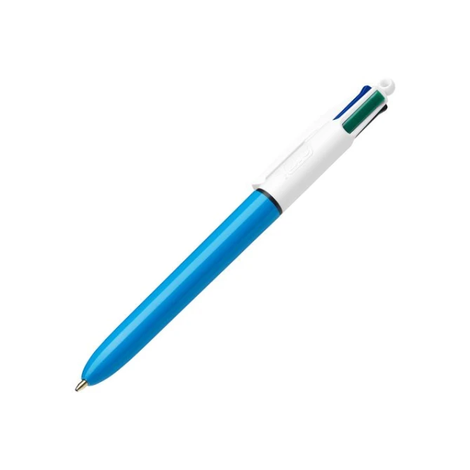 BIC® 4 Kleuren Balpen Medium Punt 1 mm Zwart Blauw Rood Groen (doos 12 stuks) BIC® 4 Kleuren Balpen Medium Punt 1 mm Zwart Blauw Rood Groen (doos 12 stuks)