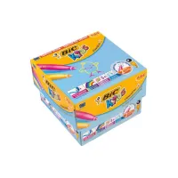 BiC BIC KiDS Visacolor XL - pen met vezelpunt (pak van 144) (pak 144 stuks) BiC BIC KiDS Visacolor XL - pen met vezelpunt (pak van 144) (pak 144 stuks)