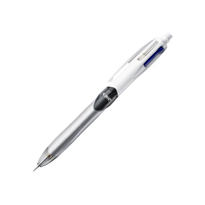 BIC® Balpen 4 Colours 3+1HB Pencil (doos 12 stuks)