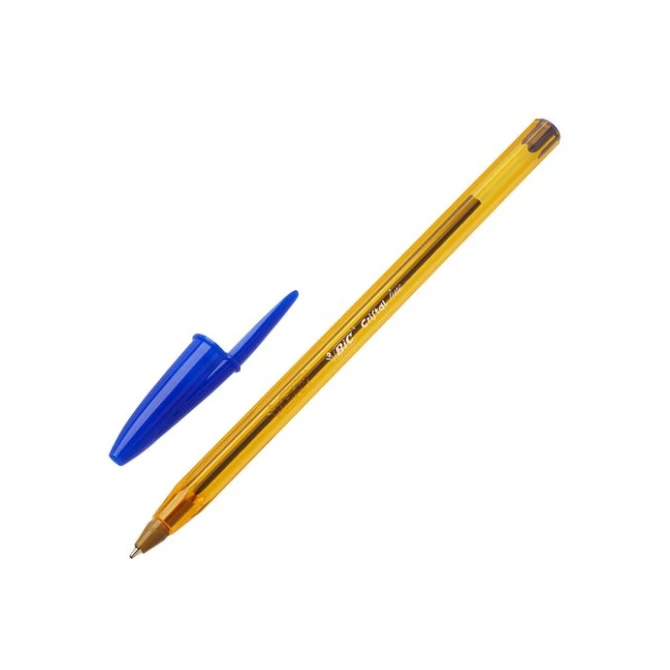 BIC® Cristal Fine Balpen 08 mm Blauw (pak 50 stuks) BIC® Cristal Fine Balpen 08 mm Blauw (pak 50 stuks)