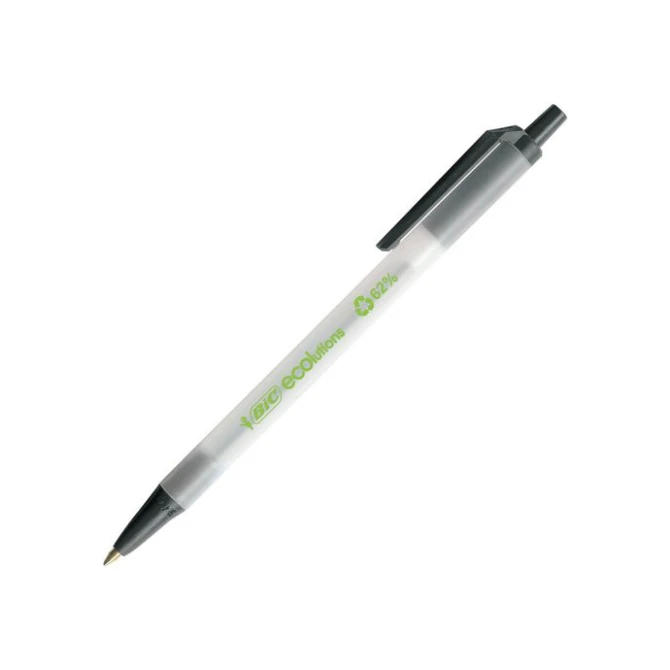 BIC® Ecolutions Clic Stic Balpen Medium Punt 1 mm Zwart (pak 50 stuks) BIC® Ecolutions Clic Stic Balpen Medium Punt 1 mm Zwart (pak 50 stuks)