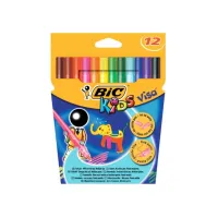 BIC® Kids Visacolor Stiften Niet-permanent 09 mm Assorti (pak 12 stuks) BIC® Kids Visacolor Stiften Niet-permanent 09 mm Assorti (pak 12 stuks)