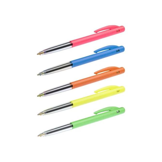 BIC® M10 Clic Balpen Medium Punt 1 mm Assorti (pak 50 stuks) BIC® M10 Clic Balpen Medium Punt 1 mm Assorti (pak 50 stuks)