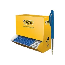 BIC® M10 Clic Balpen Medium Punt 1 mm Blauw (doos 100 stuks) BIC® M10 Clic Balpen Medium Punt 1 mm Blauw (doos 100 stuks)