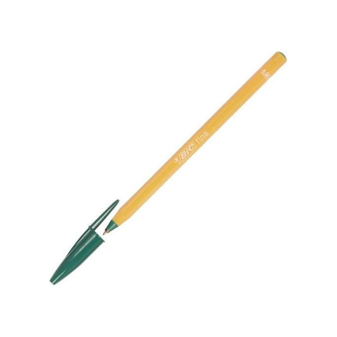 BIC® Orange balpen groen fijn (pak 20 stuks) BIC® Orange balpen groen fijn (pak 20 stuks)
