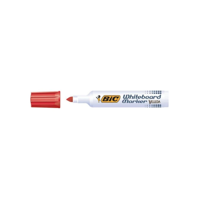 BIC® Velleda 1711 Whiteboardmarker Ronde Punt 19 mm Rood (doos 12 stuks) BIC® Velleda 1711 Whiteboardmarker Ronde Punt 19 mm Rood (doos 12 stuks)