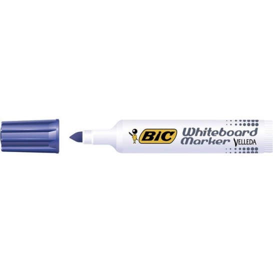 BIC® Velleda 1711 Whiteboardmarker Ronde Punt 19 mm Blauw (doos 12 stuks)