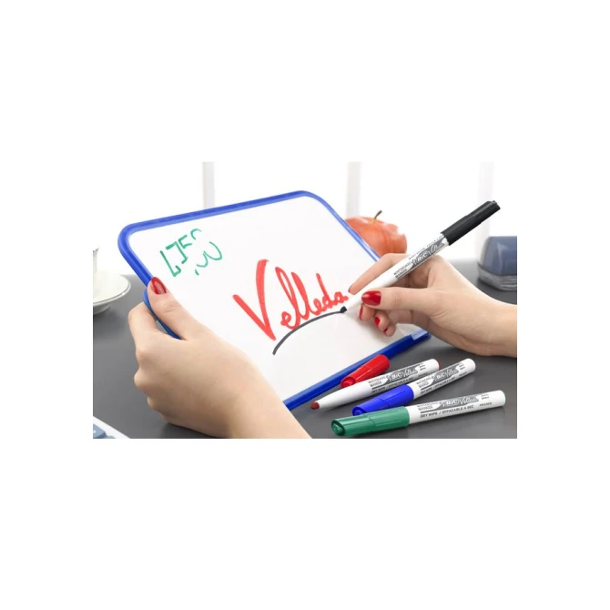 BIC® Velleda 1741 Whiteboardmarker Ronde Punt 14 mm Assorti (pak 4 stuks) BIC® Velleda 1741 Whiteboardmarker Ronde Punt 14 mm Assorti (pak 4 stuks)