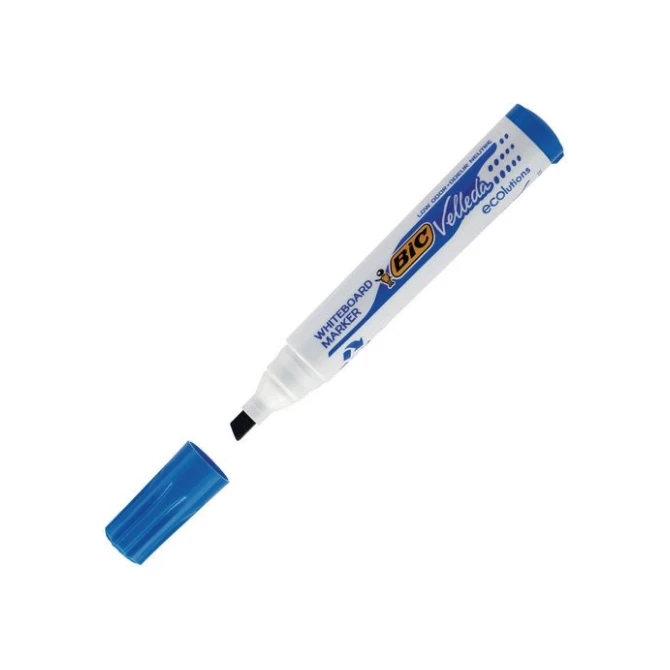 BIC® Velleda Eco 1751 Whiteboardmarker Beitelvormige Punt 3 - 55 mm Blauw (doos 12 stuks) BIC® Velleda Eco 1751 Whiteboardmarker Beitelvormige Punt 3 - 55 mm Blauw (doos 12 stuks)