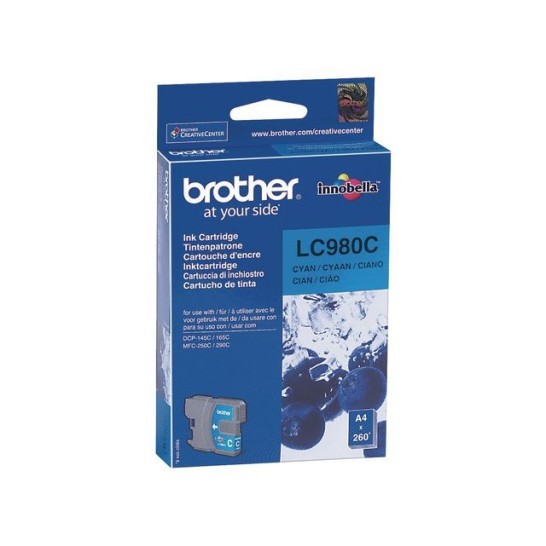 BROTHER Inkjet LC-980C cyaan