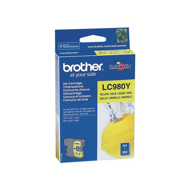 BROTHER Inkjet LC-980Y geel