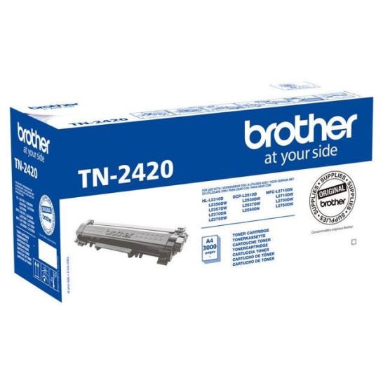 BROTHER TN-2420 Toner Hoog Rendement Zwart