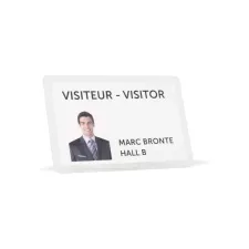 Badge kit zelf laminerend 66x100/pk25