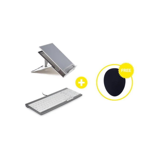 Bakker Elkhuizen Homeworking Premium US/EUR met gratis mousepad (doos 3 stuks)