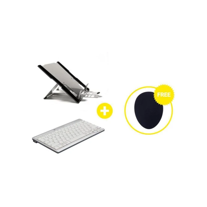 Bakker Elkhuizen Homeworking Professional US/EUR met gratis mousepad (doos 3 stuks)