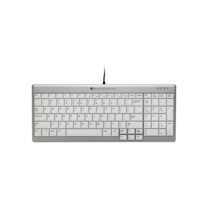 Bakker Elkhuizen Ultraboard 960 Toetsenbord Bekabeld USB QWERTY en numeriek Grijs Bakker Elkhuizen Ultraboard 960 Toetsenbord Bekabeld USB QWERTY en numeriek Grijs