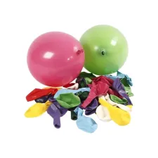 Happy Moments Ballonnen 23cm rond assorti (pak 100 stuks) Happy Moments Ballonnen 23cm rond assorti (pak 100 stuks)