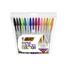 Balpen BIC Cristal M assorti (15 stuks) Balpen BIC Cristal M assorti (15 stuks)