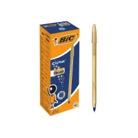 Balpen BIC Cristal Shine blauw/ds20
