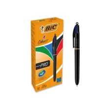 Balpen BIC Pro 4 kleuren M/ds12 Balpen BIC Pro 4 kleuren M/ds12