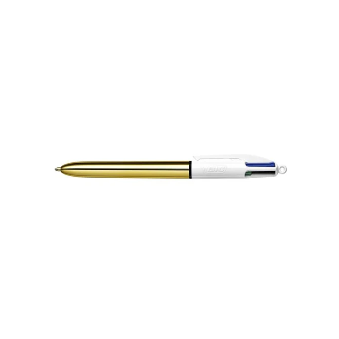 Balpen BIC Shine 4 kleuren M/ds12 Balpen BIC Shine 4 kleuren M/ds12