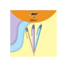 BiC 4 Colours Pastel Balpen Assorti (1 blister x 3 pennen) BiC 4 Colours Pastel Balpen Assorti (1 blister x 3 pennen)