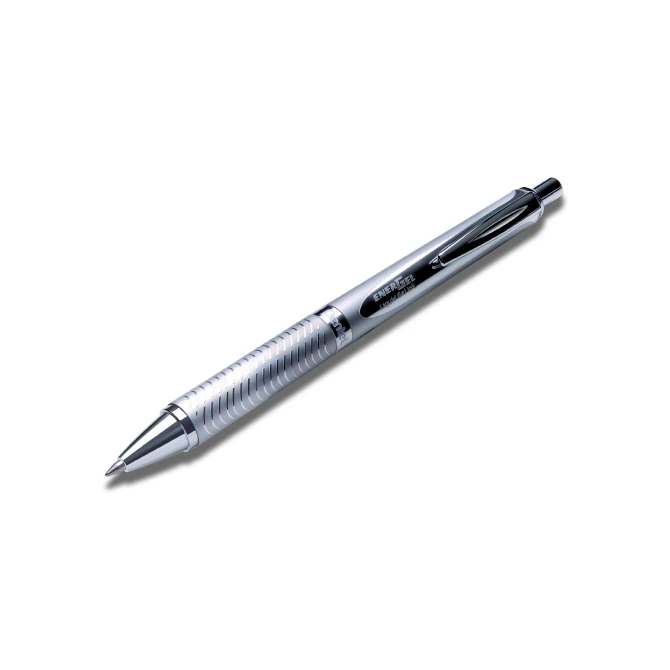 Balpen Pentel BL407 zwarte inkt zilver Balpen Pentel BL407 zwarte inkt zilver