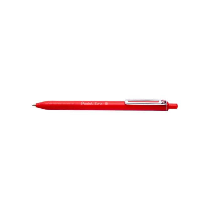 Balpen Pentel iZee BX470 rood (12 stuks)