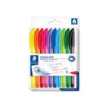 Balpen Staedtler 4320 assorti (10 stuks) Balpen Staedtler 4320 assorti (10 stuks)