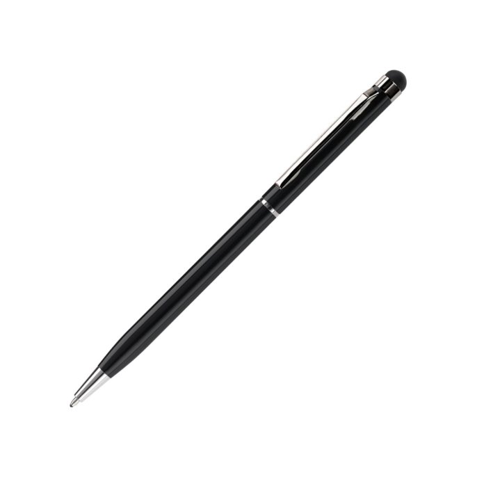 Balpen met stylus zwart blauw Balpen met stylus zwart blauw