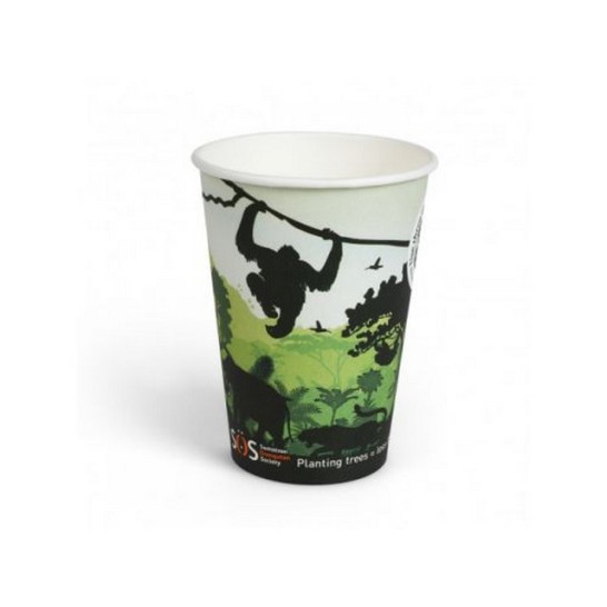 Beautiful Cups Beker karton BC jungle to go (20 doos x 50 stuks)