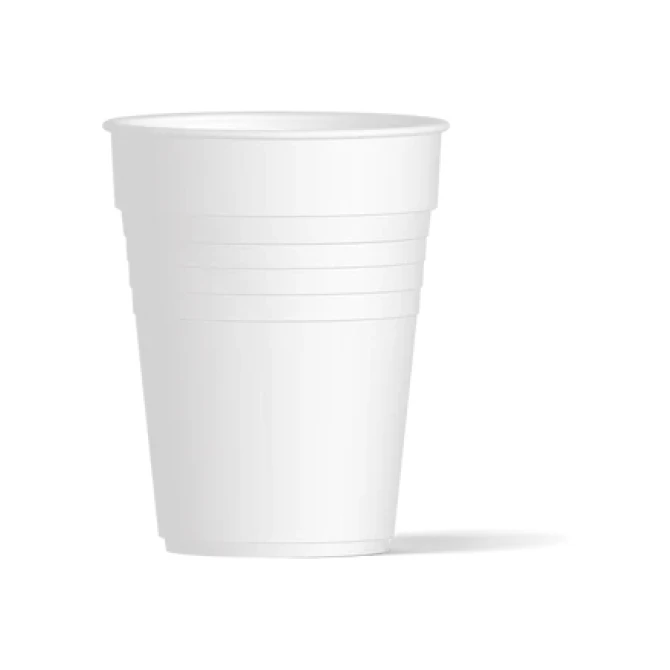 MEPAL Kunststof Beker 70mm automaat wit / 36 stuks