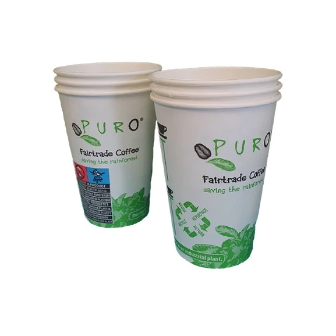 PURO Drinkbeker 150ml met opdruk (doos 2100 stuks)