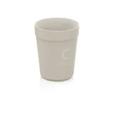 Beker herbruikbaar 300ml beige/ds4x24st