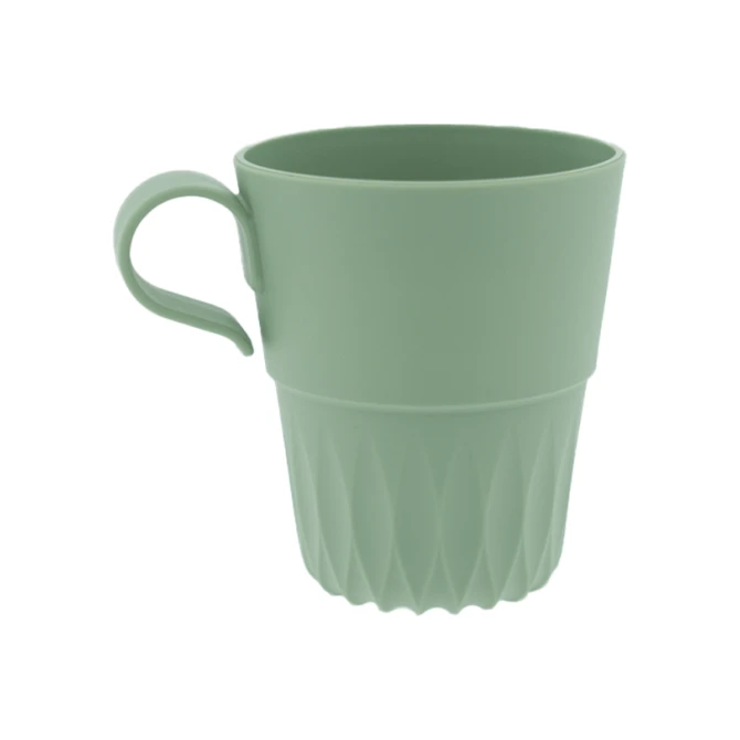 Beker herbruikbaar PP 180ml gr (20 stuks)x10st