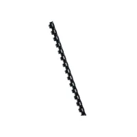 Bindrug 10 mm 21 ringen Zwart (pak 100 stuks) Bindrug 10 mm 21 ringen Zwart (pak 100 stuks)