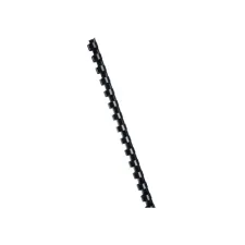 Bindrug 10 mm 21 ringen Zwart (pak 100 stuks) Bindrug 10 mm 21 ringen Zwart (pak 100 stuks)