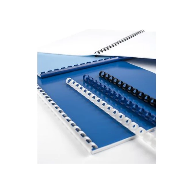 Bindrug 6 mm 21 ringen Zwart (pak 100 stuks)