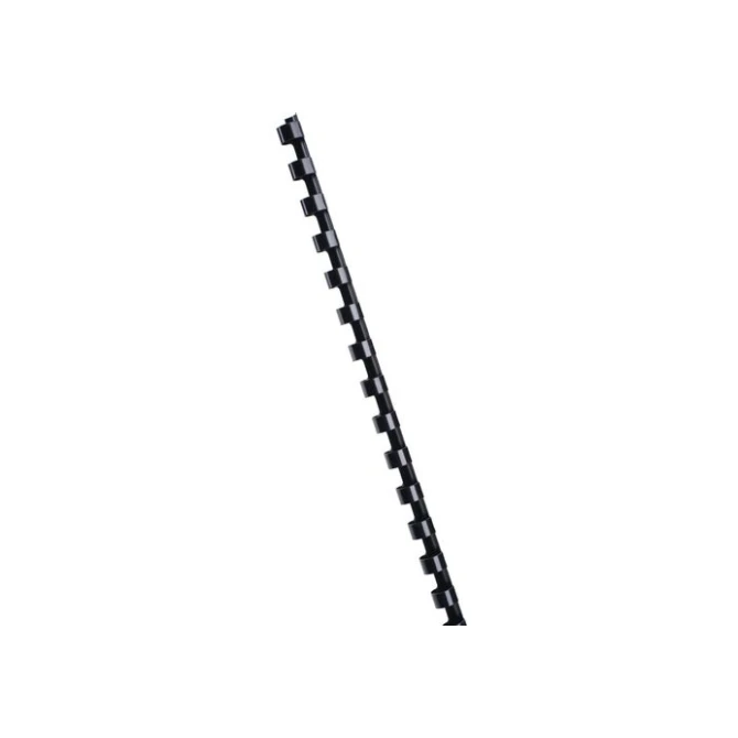 Bindrug 8 mm 21 ringen Zwart (pak 100 stuks) Bindrug 8 mm 21 ringen Zwart (pak 100 stuks)