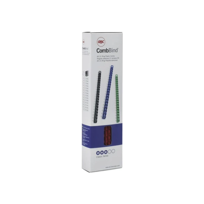 Bindrug Gbc 10mm CombBind blauw/ds100 Bindrug Gbc 10mm CombBind blauw/ds100