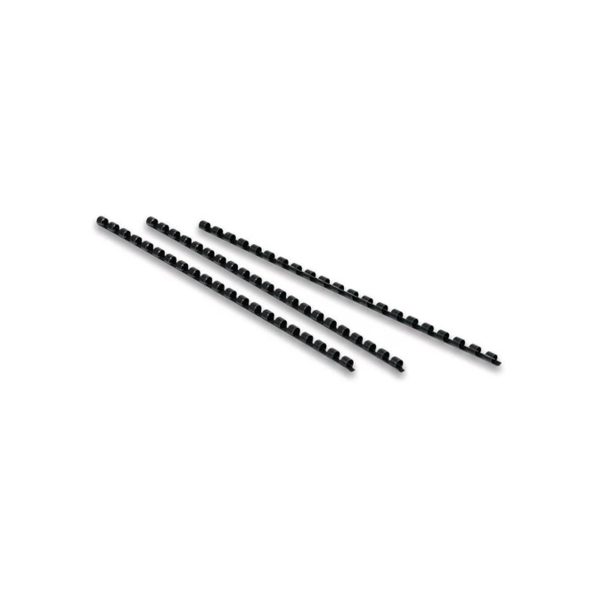 Bindrug plastic 19 mm zwart (pak 50 stuks) Bindrug plastic 19 mm zwart (pak 50 stuks)